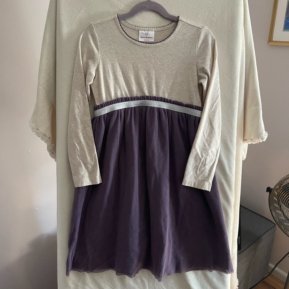 Hanna Andersson Girls Tulle Dress Sz.120 (6-7) Pre-owned